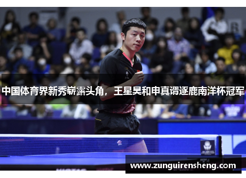 中国体育界新秀崭露头角，王星昊和申真谞逐鹿南洋杯冠军